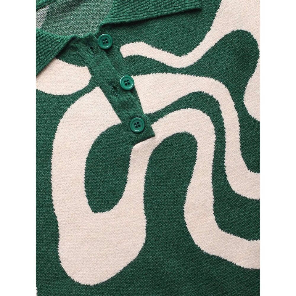 Cider Everyday Illusion Psychadelic Swirl Pullover Sweater Small - Picture 4 of 8